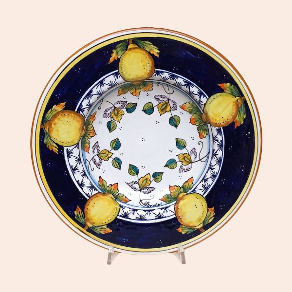 SET OF SOUP-PASTA PLATES OF CM.27 DIAMETER